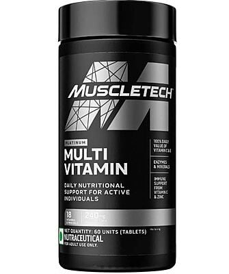 Muscletech Platinum MultiVitamin - 60 tabs