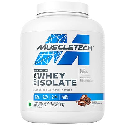 MUSCLE TECH PLATINUM 100% WHEY ISOLATE  1.8 KG