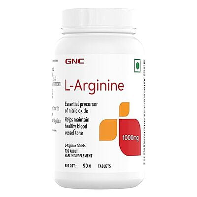 GNC L-Arginine 1000 mg | 90 Tablets - NITRIC OXIDE