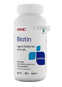 GNC Biotin 10000mcg 90 Tabs