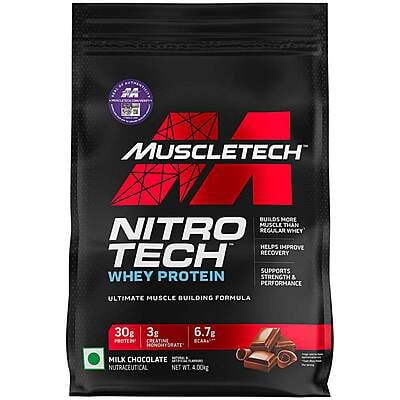 MUSCLE TECH NITROTECH WHEY PROTEIN 4 KG