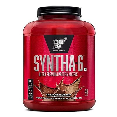 BSN Syntha 6 Protein Powder - 5 lbs, 2.27 kg (Chocolate Milkshake)