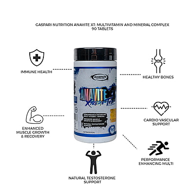 Gaspari Nutrition Anavite XT Xtreme Test Formula - 90 Tabs