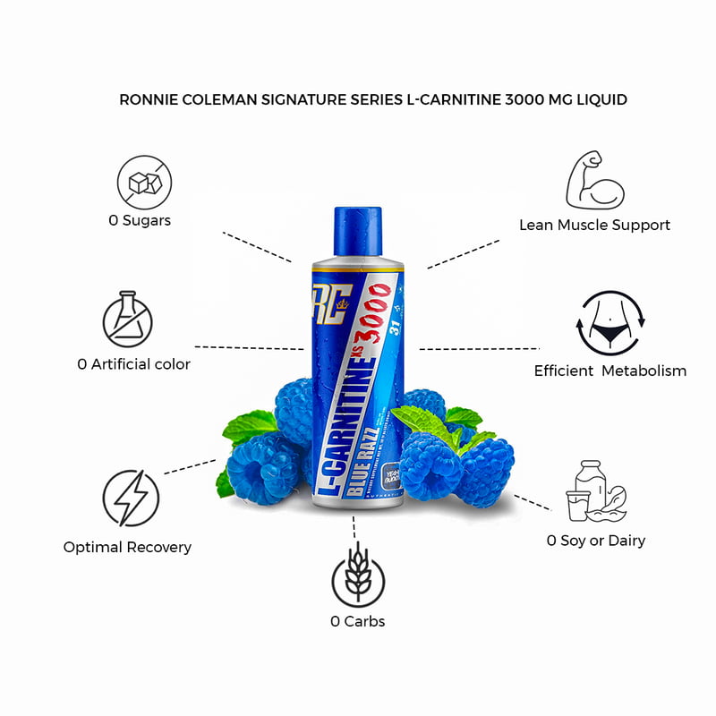 Ronnie Coleman Signature Series L-Carnitine 3000 Mg Liquid - 473 ml