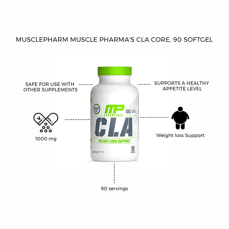 Muscle Pharm  Cla Core, 90 Softgel