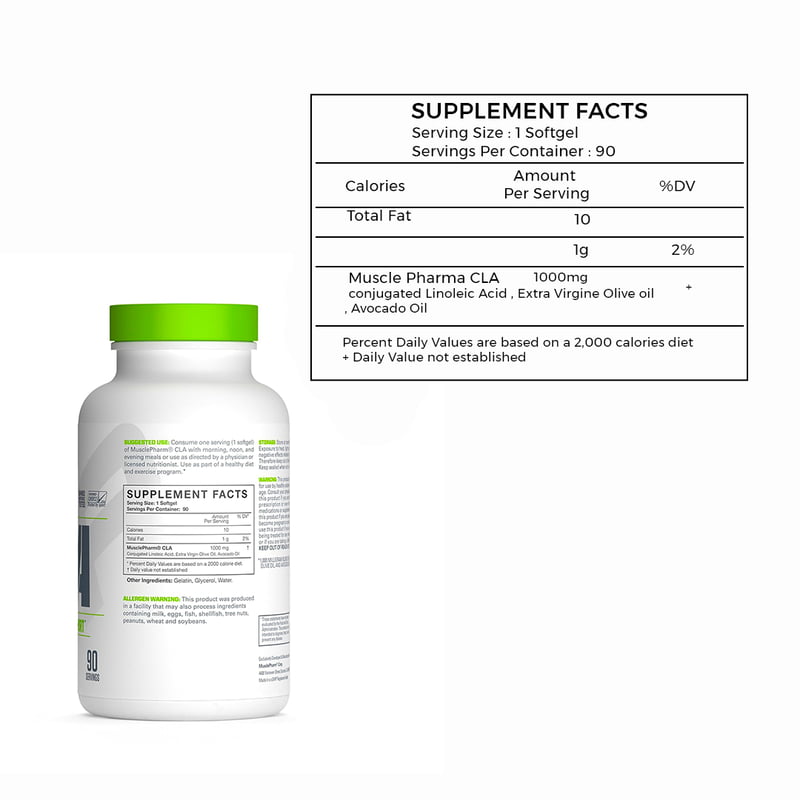 Muscle Pharm  Cla Core, 90 Softgel