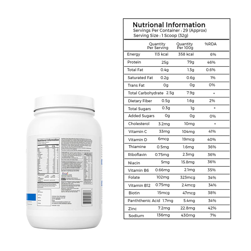 MuscleTech Platinum 100% Whey Isolate 907gms 2lbs