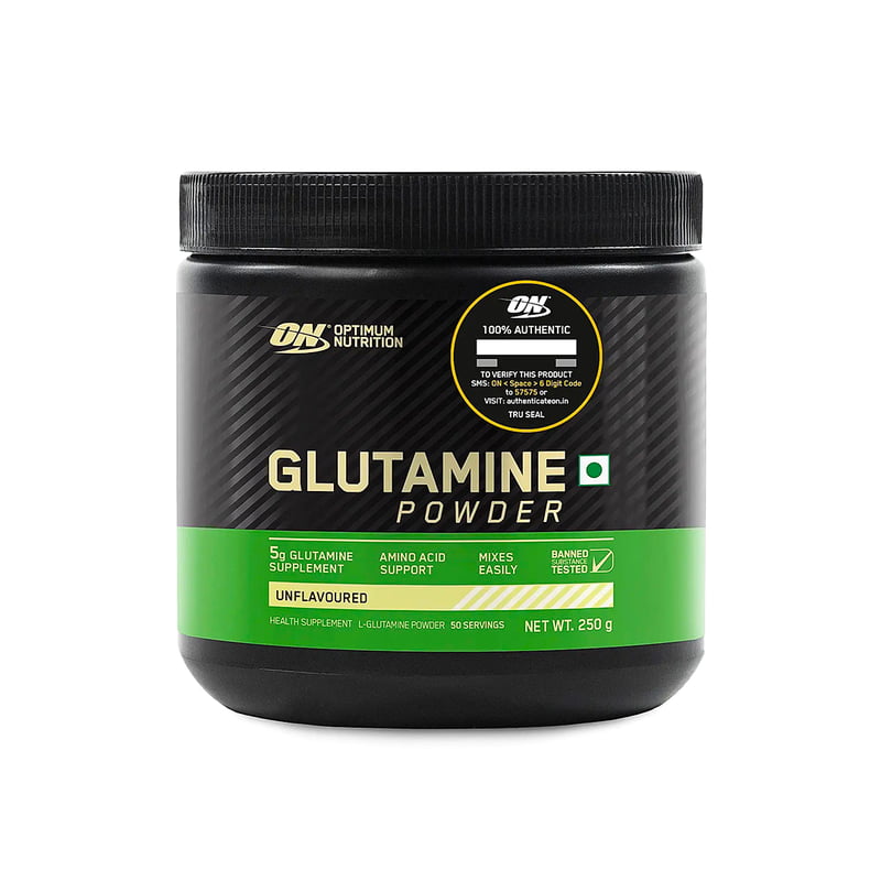 Optimum Nutrition L-Glutamine Powder 250gms