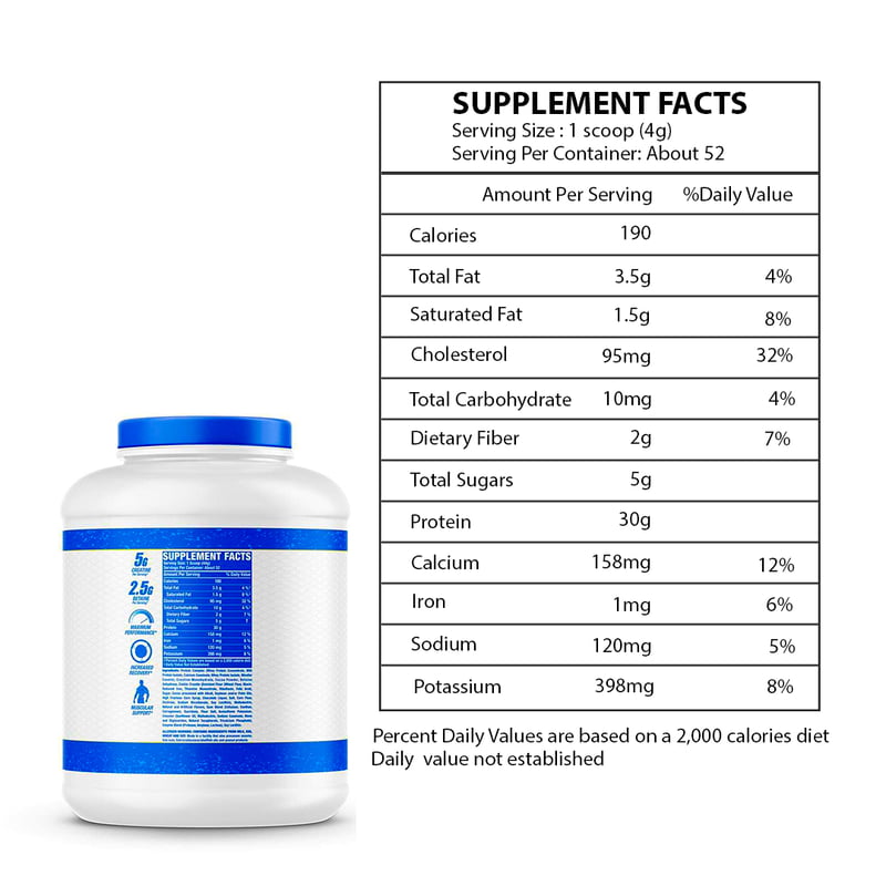 Ronnie Coleman Signature Series Pro Antium Protein Powder - 2.27 kg