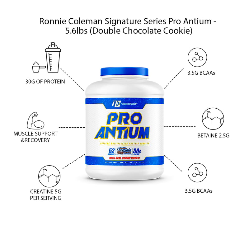 Ronnie Coleman Signature Series Pro Antium Protein Powder - 2.27 kg