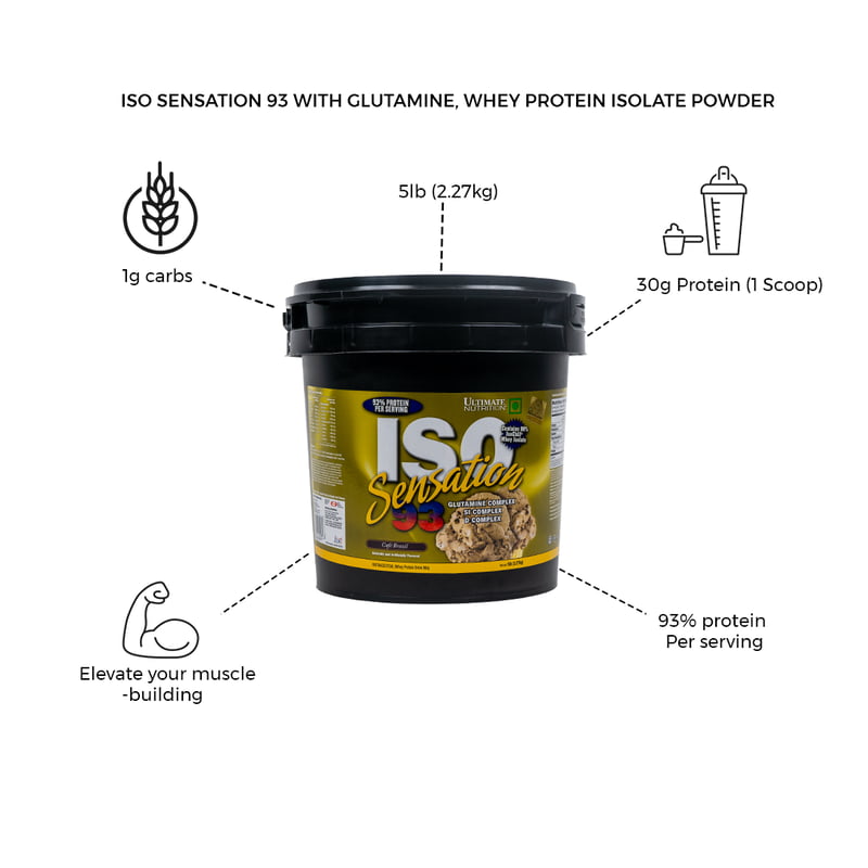 ULTIMATE NUTRITION ISO SENSATION 5 LB