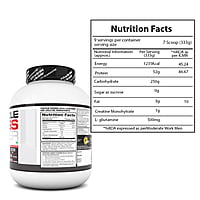 Labrada Muscle Mass Gainer Powder 3 Kg, Vanilla